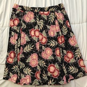 Lularoe Madison skirt 2xl black base